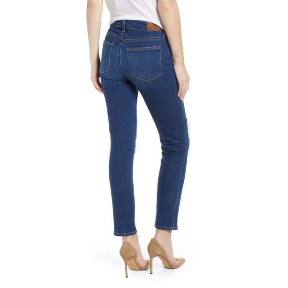 PAIGE Hoxton High Waist Slim Jeans - Picture 2 of 5